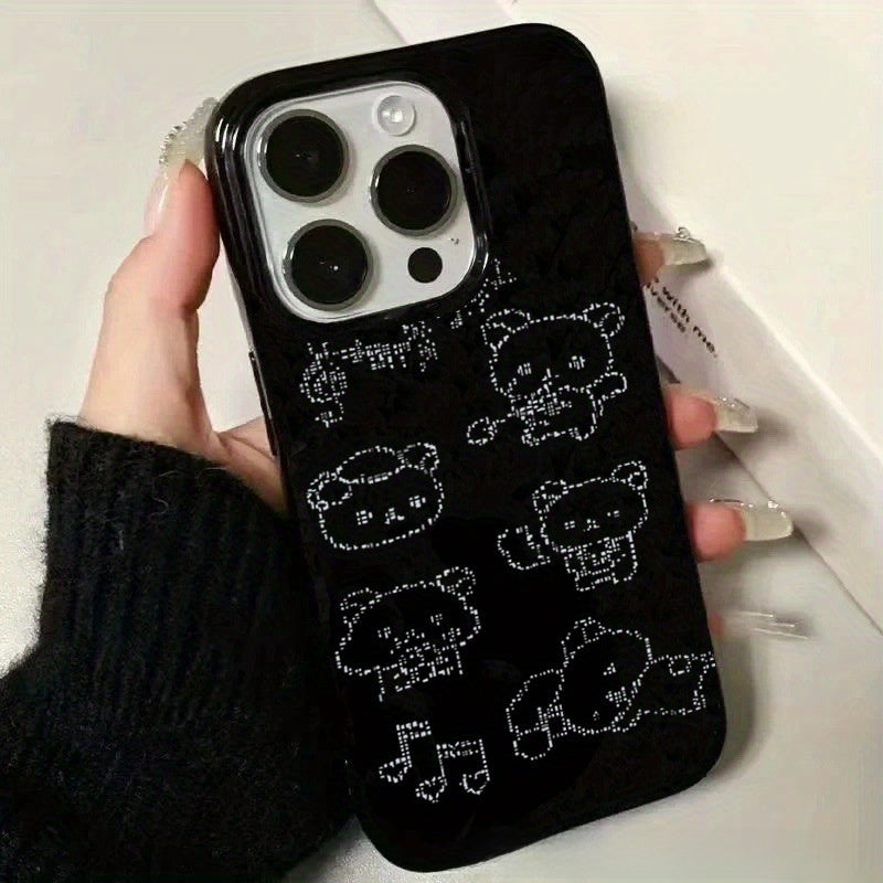 Tech&Guard Raccoon Cat Design Phone Case for iPhone 7/8/11/12/13/14/15/16