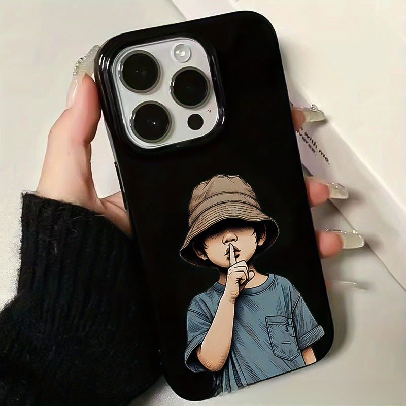 Tech&Guard Raccoon Cat Design Phone Case for iPhone 7/8/11/12/13/14/15/16