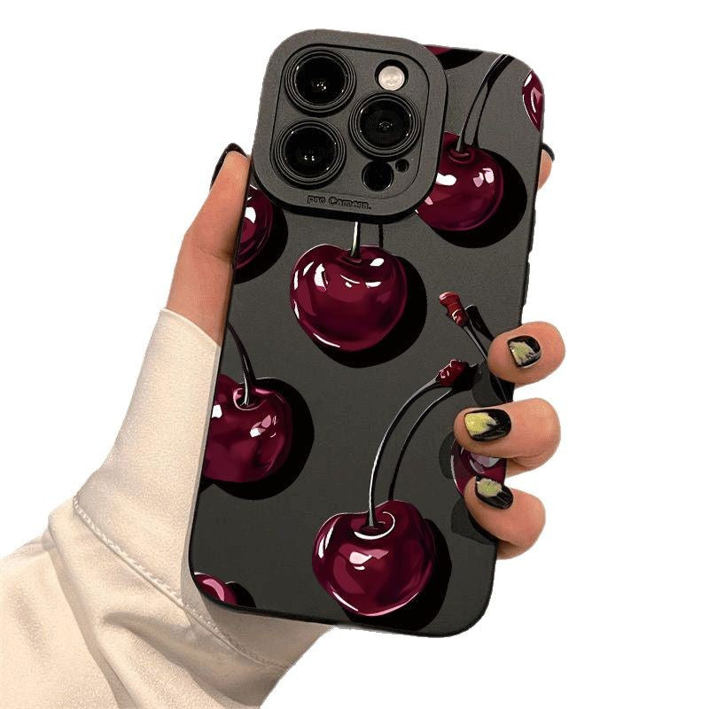 Tech&Guard Summer Cherry Phone Case - Cute Design for iPhone 11/12/13/14/15/16/17