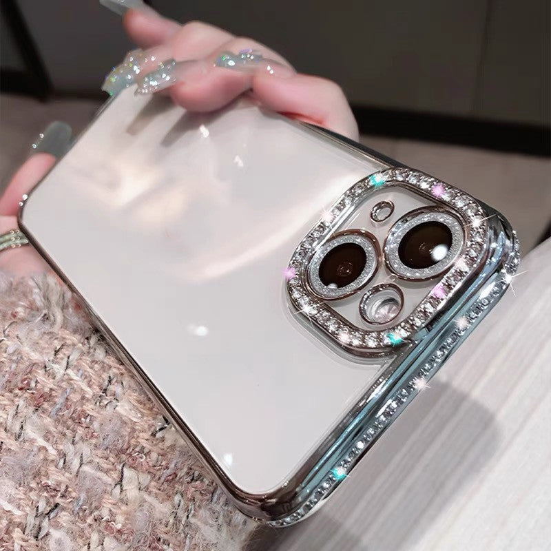 Tech&Guard Luxurious Rhinestone Phone Case for iPhone X/11/12/13/14
