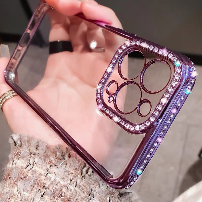 Tech&Guard Luxurious Rhinestone Phone Case for iPhone X/11/12/13/14