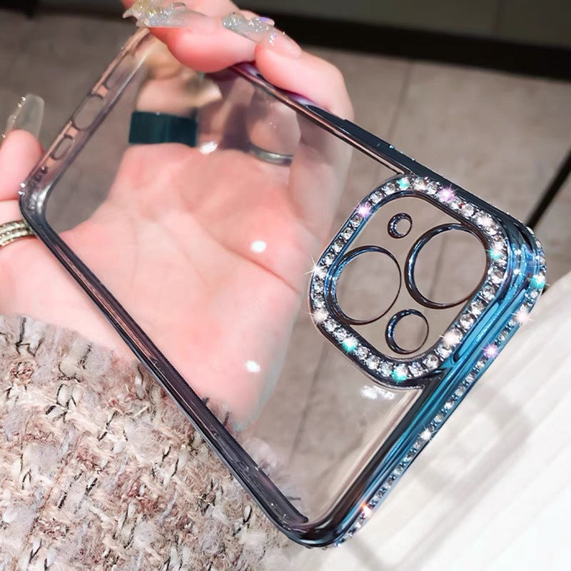 Tech&Guard Luxurious Rhinestone Phone Case for iPhone X/11/12/13/14