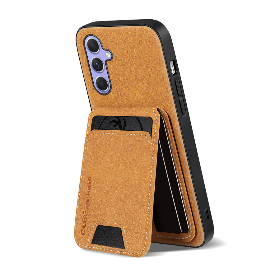 Tech&Guard Leather Phone Case for Samsung Galaxy A16
