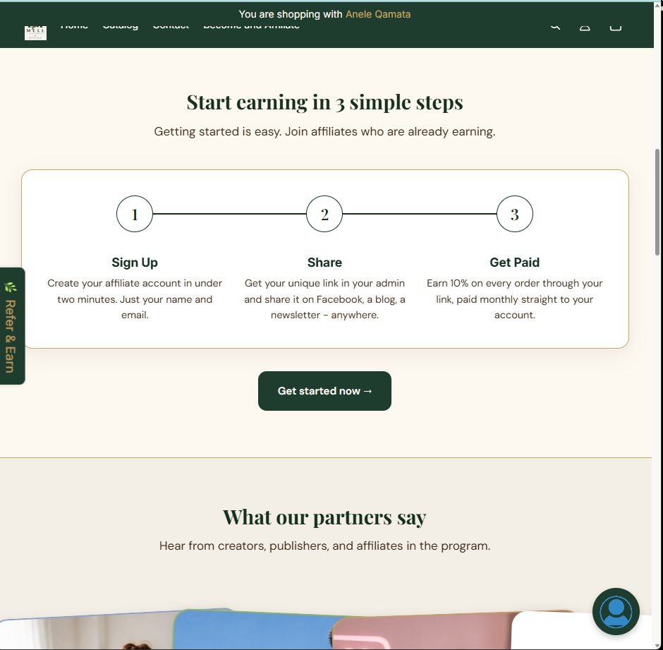Shopify Affiliate Program Setup