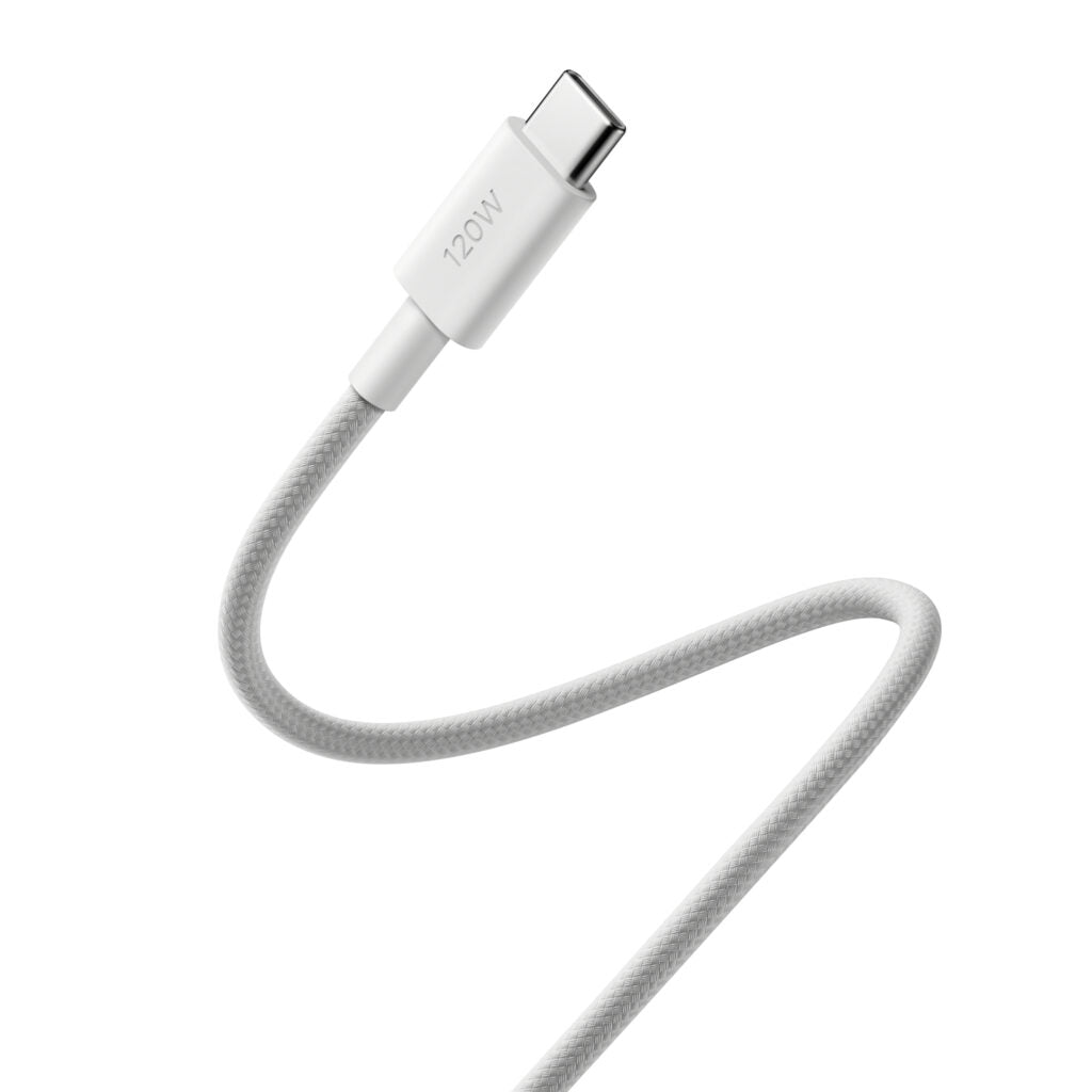Xiaomi 6A Braided USB Type-C to USB Type-C Cable (1m) – White