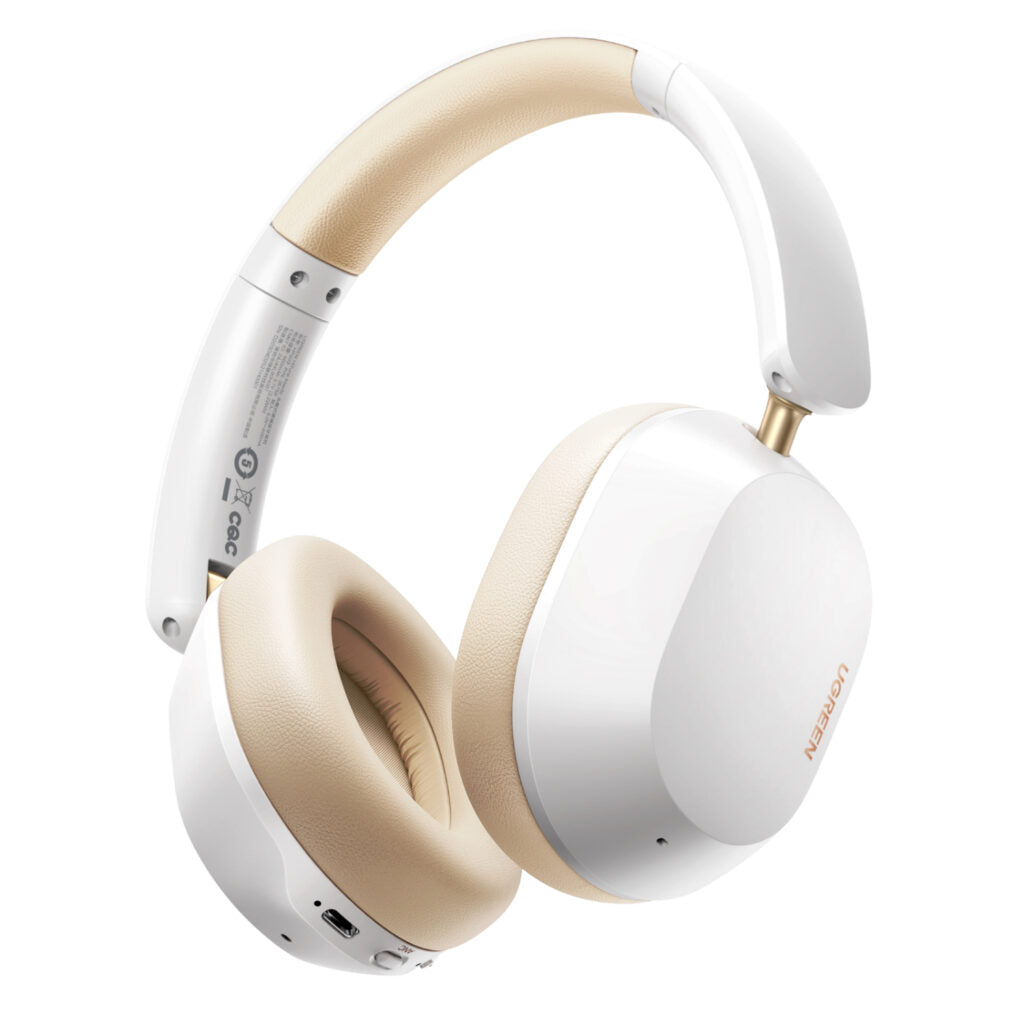 UGreen HiTune Max 5C Hybrid ANC Headphones – White