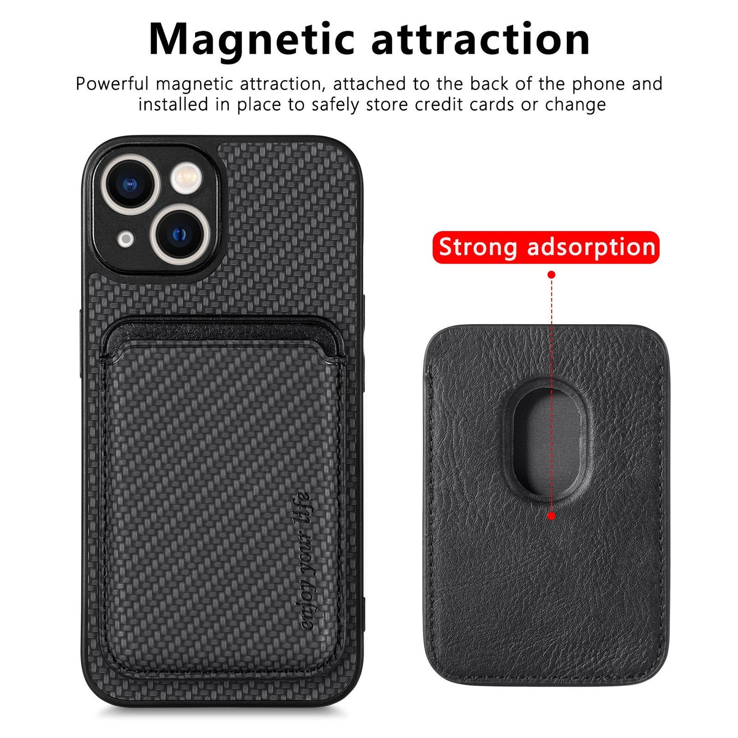Phone Case Magnetic Card Holder