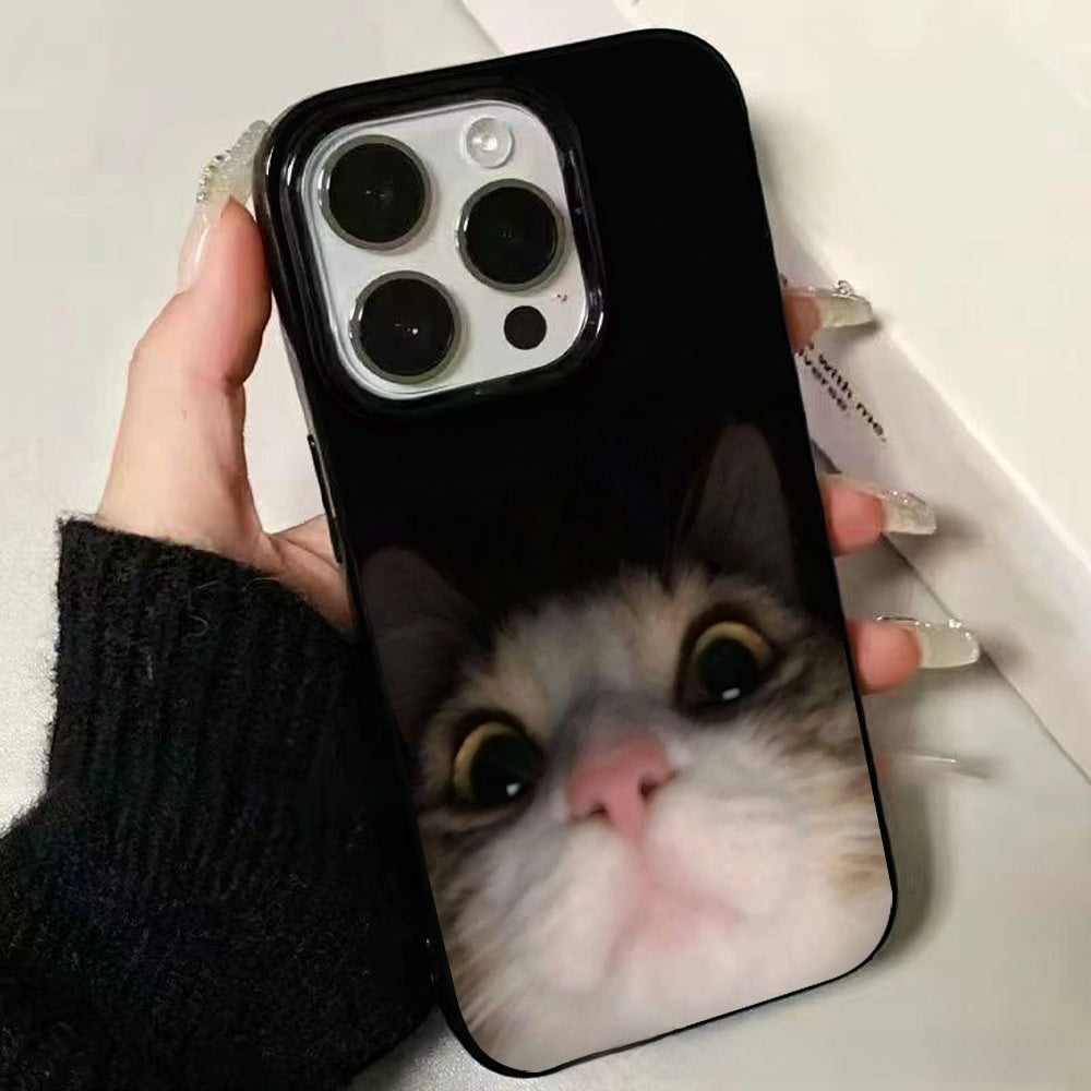 Tech&Guard Raccoon Cat Design Phone Case for iPhone 7/8/11/12/13/14/15/16