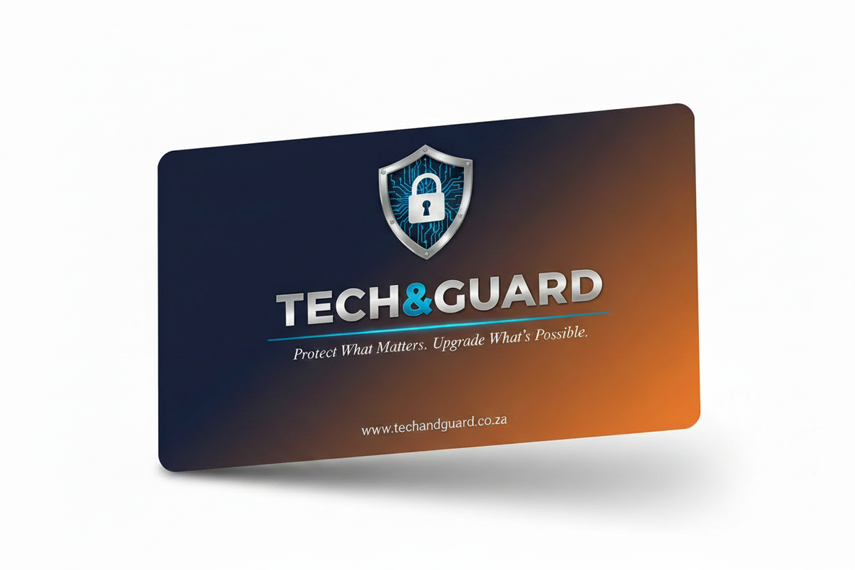 Tech & GUARD Gift Card - Front